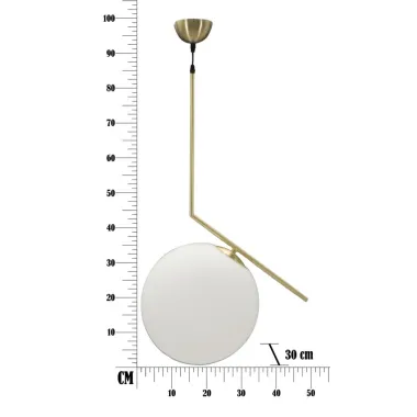 Lampa wisząca GLAMY 50 30 100 cm